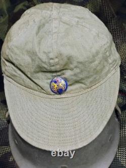 WW2 10th Army Air Corps Pilot Crew Mechanics Cap Hat Enamel Pin USAAF Air Force
