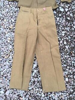 WW2 1940s US 11th Air Force Army Air Corps Wool Dress Uniform/Trousers