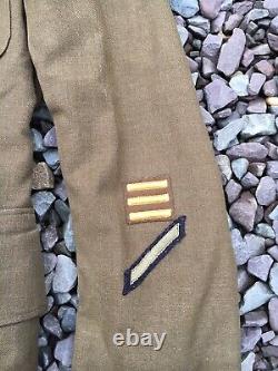 WW2 1940s US 11th Air Force Army Air Corps Wool Dress Uniform/Trousers