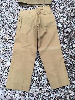 WW2 1940s US 11th Air Force Army Air Corps Wool Dress Uniform/Trousers