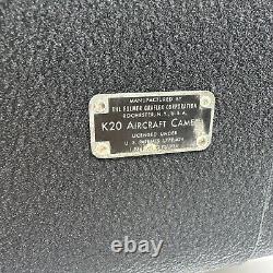 WW2 1943 K-20 Aircraft Camera US Army Air Forces Very Nice Camera