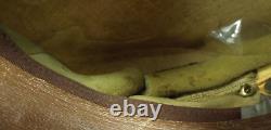WW2 1946 US Army Air Corps Military Officers Khaki Visor service Cap size 7