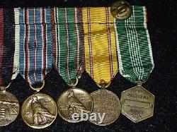 WW2 AAC Army Air Corps 8 Medal Bar LoM & ROC Order Sublime Commencement AVG Rare