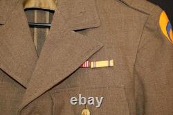 WW2 AAC Army Air Corps Winged Propeller PFC Class A Uniform Coat Pinwheel Patch