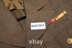 WW2 AAC Army Air Corps Winged Propeller PFC Class A Uniform Coat Pinwheel Patch