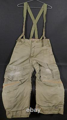 WW2 AAF Army Air Forces Type A-9 Flight Pants Trousers B-17 B-25 Aircrew Size 40