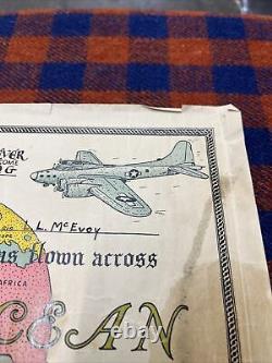 WW2 Army Air Corp Certificate Pilot B-54E Navigator Medical Patient 1945 Fdk2