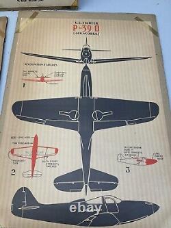 WW2 Army Air Corp Training poster American Planes 1942 Group