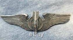 WW2 Army Air Corps AAC Luxenberg Bombardier Wing 3in