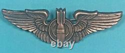 WW2, Army Air Corps Bombardier Wing, Orber Mfg, 3 Pinack, Excellent Cond, #2