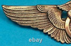 WW2, Army Air Corps Flight Surgeon Wing, LG Balfour, 3 Pinack, Exc. Cond, #4
