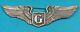 WW2, Army Air Corps Glider Pilot Wing, Juarez Pattern, 3 Pinback, Exc. Cond