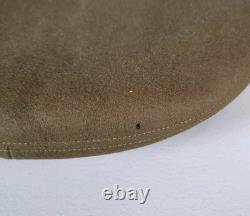 WW2 Army Air Corps Officers Crusher Visor Cap Badge NAMED DATED 1945 Captain