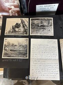 WW2 Army Air Corps Photographer Lot, Plane Crash Photos 164, Maine, Uniforms