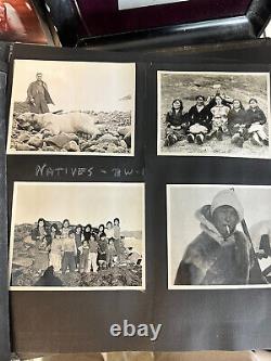 WW2 Army Air Corps Photographer Lot, Plane Crash Photos 164, Maine, Uniforms