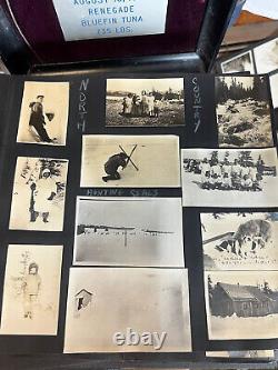 WW2 Army Air Corps Photographer Lot, Plane Crash Photos 164, Maine, Uniforms