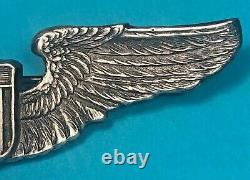 WW2, Army Air Corps Pilot Wing, Blackinton, 3 Pinack, Excellent Cond, #1