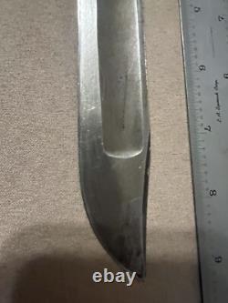WW2 Army Air Force Corps + Navy Pilot Mode 5679 L36 Knife WWII Original Sheath