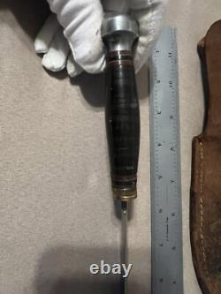 WW2 Army Air Force Corps + Navy Pilot Mode 5679 L36 Knife WWII Original Sheath