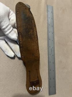 WW2 Army Air Force Corps + Navy Pilot Mode 5679 L36 Knife WWII Original Sheath