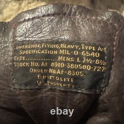 WW2 Army Air Force Type A-6A Pilot Winter Boots. Men's 7.5-8.5