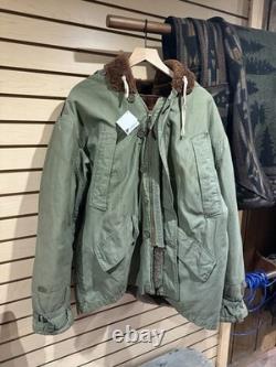 WW2 Army Air Force USAAF Type B-11 Heavy Flight Coat Jacket Werber Size 40R