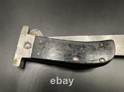 WW2 Era Camillus Folding Pilots Survival Machete Knife US Army Air Force WWII