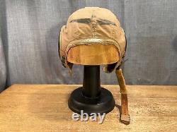 WW2 Flying Helmet Pilots Air Force Army Flight Headware Hand Drawn Logo