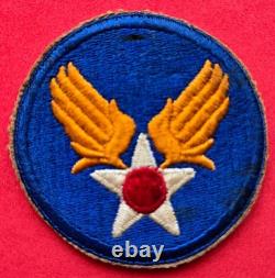 WW2 ITALIAN MADE BOULLION AAF 15th XV AIR FORCE PATCH AAF PATCH, MED & AAF PINS