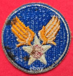 WW2 ITALIAN MADE BOULLION AAF 15th XV AIR FORCE PATCH AAF PATCH, MED & AAF PINS