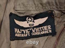 WW2 Korean War USAF Air Force U. S. Army Major Vic Whittier 55th Weather Recon