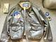 WW2 Leather Pilot Jacket FATCATS 344th Troop Carrier 1940s ARMY Air Force Medals
