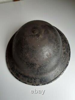 WW2 MKII British Army Brodie Helmet Liner Chinstrap ARP Warden Air Raid