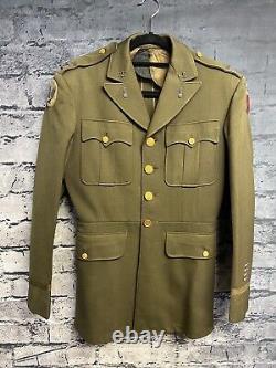 WW2 Military Coat Air Force China Burma Theater Army Patches World War 2 Jacket