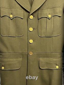 WW2 Military Coat Air Force China Burma Theater Army Patches World War 2 Jacket