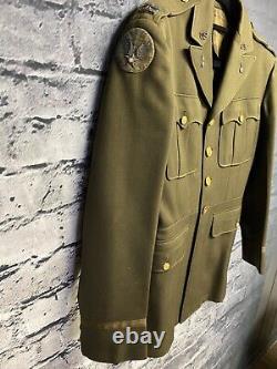 WW2 Military Coat Air Force China Burma Theater Army Patches World War 2 Jacket