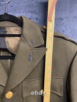 WW2 Military Coat Air Force China Burma Theater Army Patches World War 2 Jacket