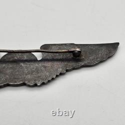 WW2 Observer Wings Army Air Force Badge Pin