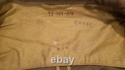 WW2 Original US Army Air Corps Jacket Technical Sgt Dated 1940