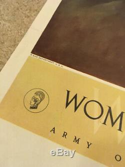 WW2 Poster Mine Eyes Have Seen The Glory WACS Women Army Air Corps World War 2