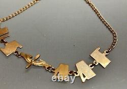 WW2 Sweetheart Bracelet 10K Gold US Army Air Force