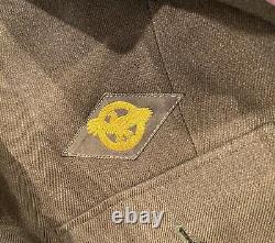 WW2 USAAF 8th Army Air Force Jacket With Theater Wings & Bullion Patches