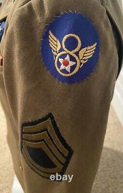 WW2 USAAF 8th Army Air Force Jacket With Wings