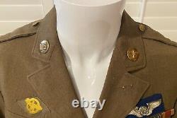 WW2 USAAF 8th Army Air Force Jacket With Wings
