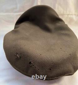 WW2 USAAF Army Air Corps Officers Pilots Crusher Peak Visor Hat Cap Sz 7-1/4