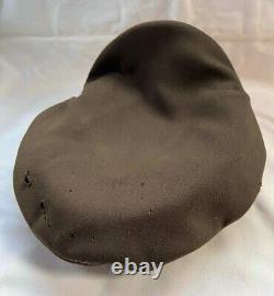 WW2 USAAF Army Air Corps Officers Pilots Crusher Peak Visor Hat Cap Sz 7-1/4