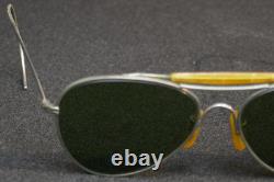 WW2 USAAF Army Air Forces Aviator Style Sunglasses Private Purchase AN6531 Type
