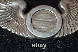 WW2 USAAF Army Air Forces Observer Badge Wings KG Luke Australia Sterling RARE