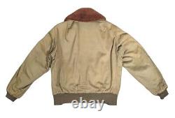 WW2 USAAF B-15 Jacket US Army Air Force Bomber Jacket Coat Alpaca Military Small