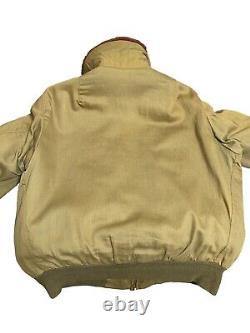 WW2 USAAF B-15 Jacket US Army Air Force Bomber Jacket Coat Alpaca Military Small